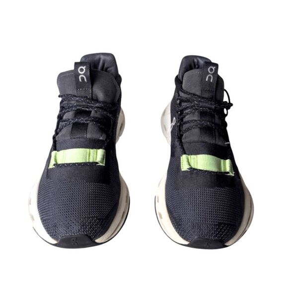 ON RUNNING Cloudnova 'Eclipse Meadow Green' Running Shoes Size 8.5 - Picture 4 of 14